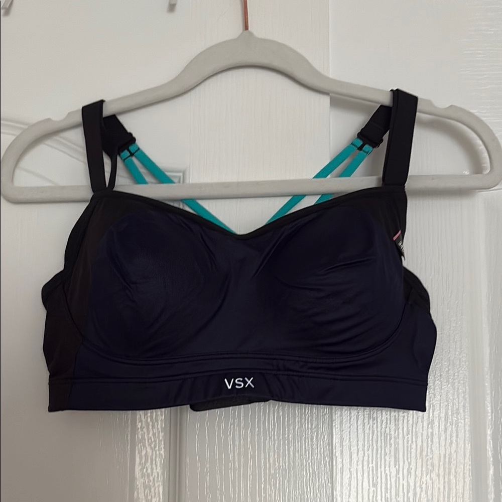 VSX Black & Navy Sports Bra